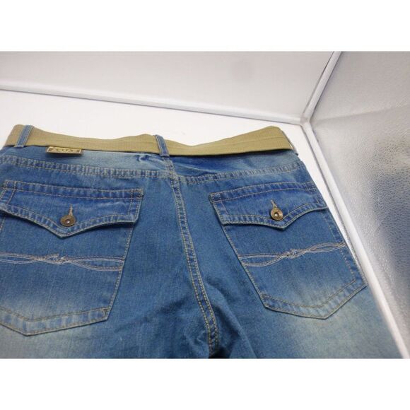 Agile Men’s Style AP23576 Straight Leg Belted Jeans, 33” inseam - Picture 13 of 13